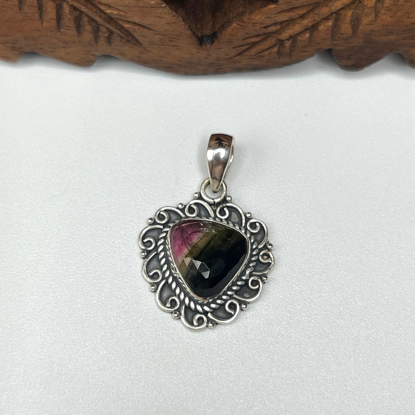 Pink Tourmaline Pendants