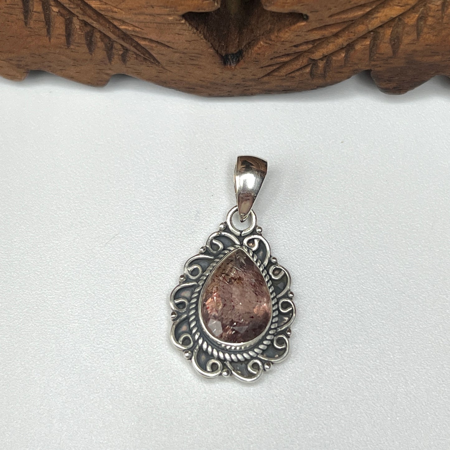 Pink Tourmaline Pendants