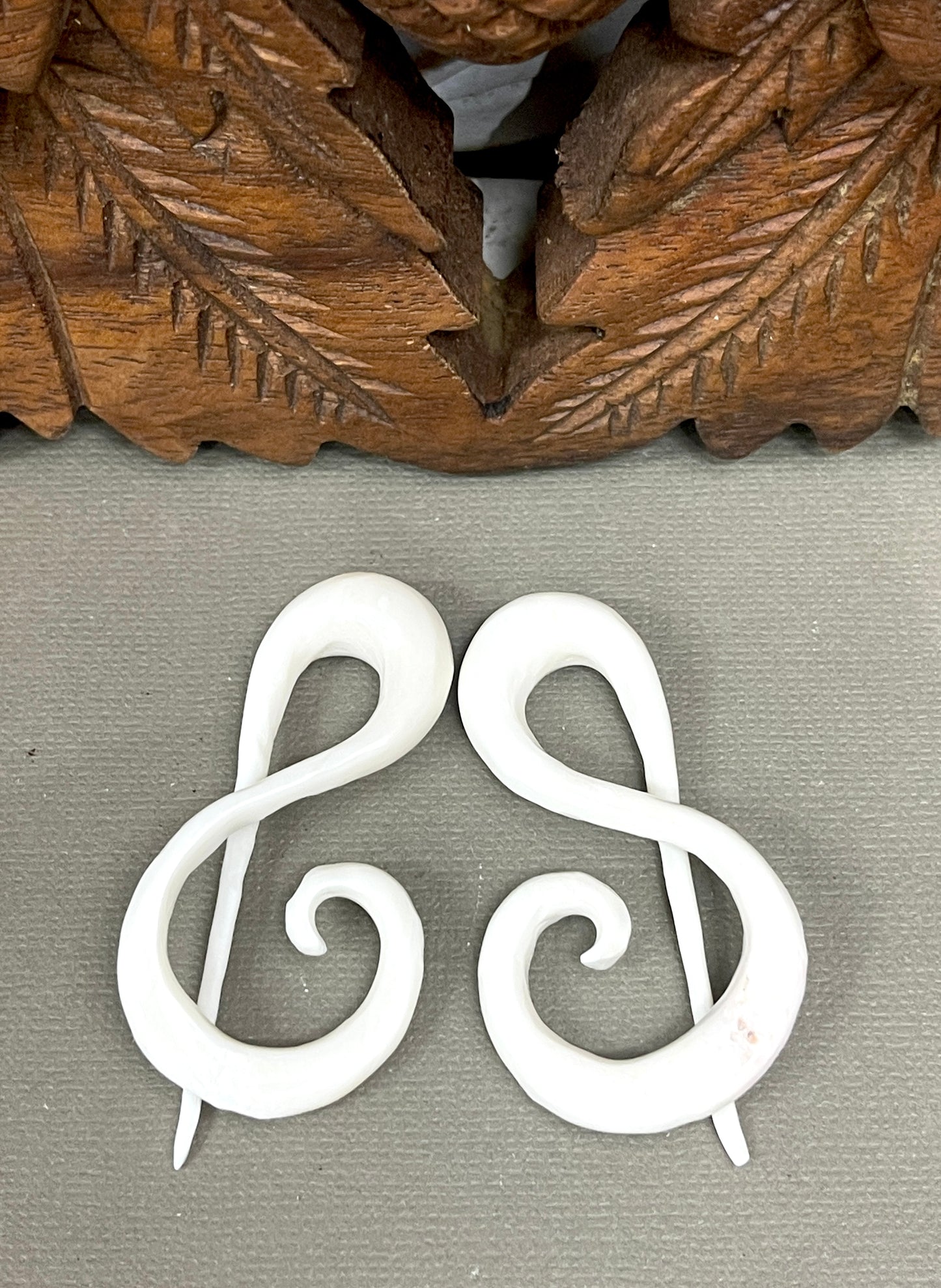 Treble Clef Gauged Earrings - Available in 6 g - 0 gauge