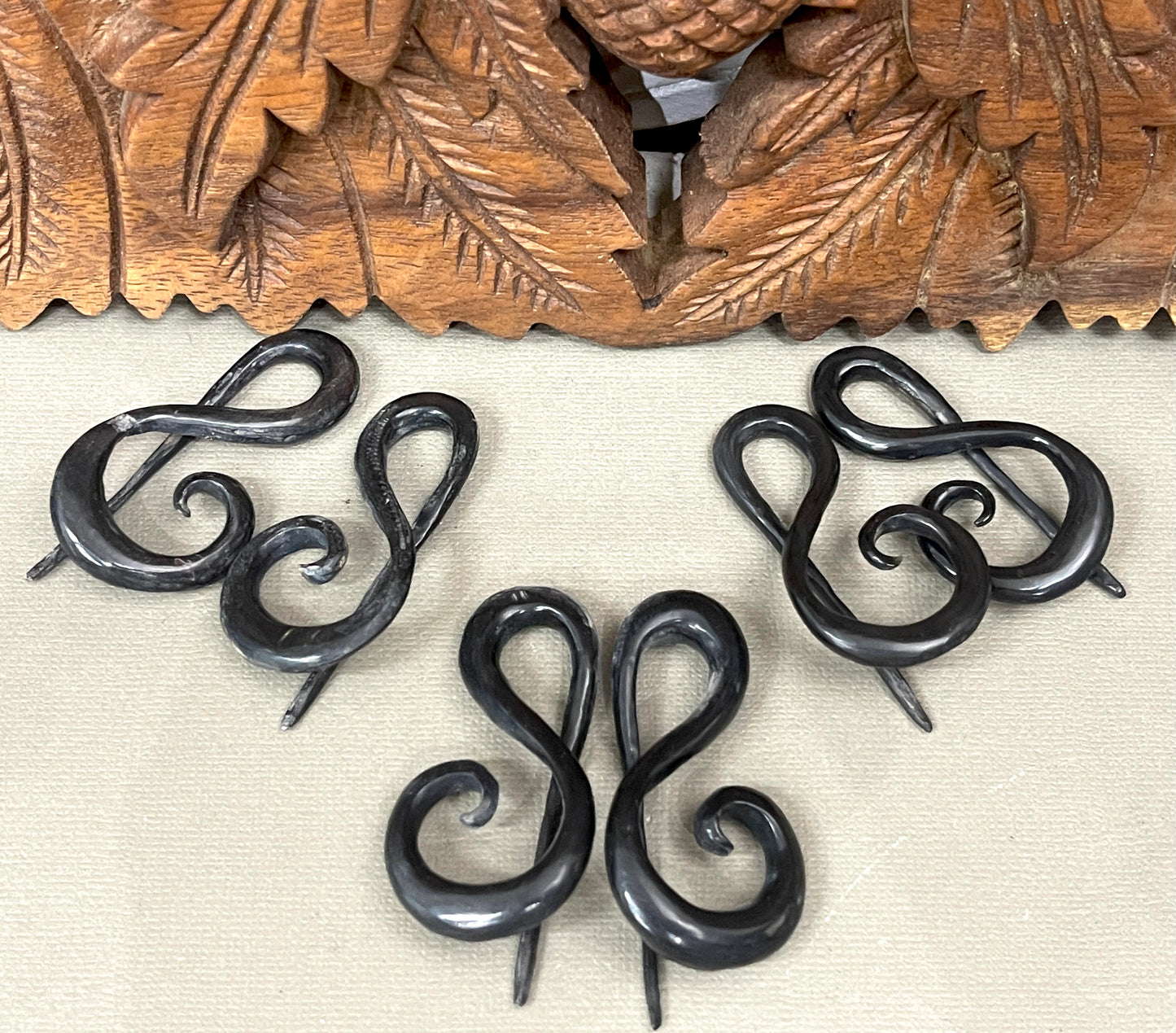 Treble Clef Gauged Earrings - Available in 6 g - 0 gauge
