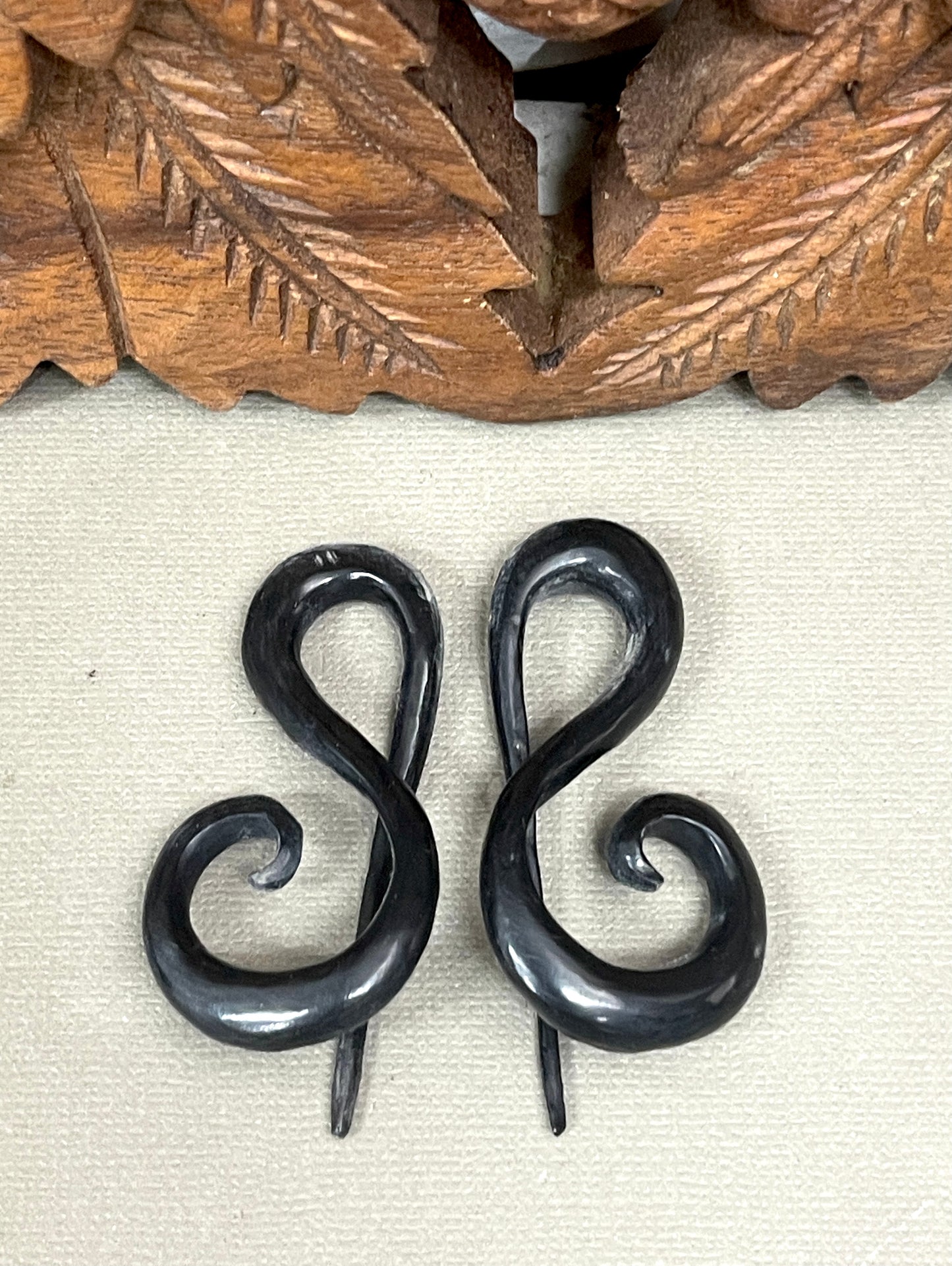 Treble Clef Gauged Earrings - Available in 6 g - 0 gauge