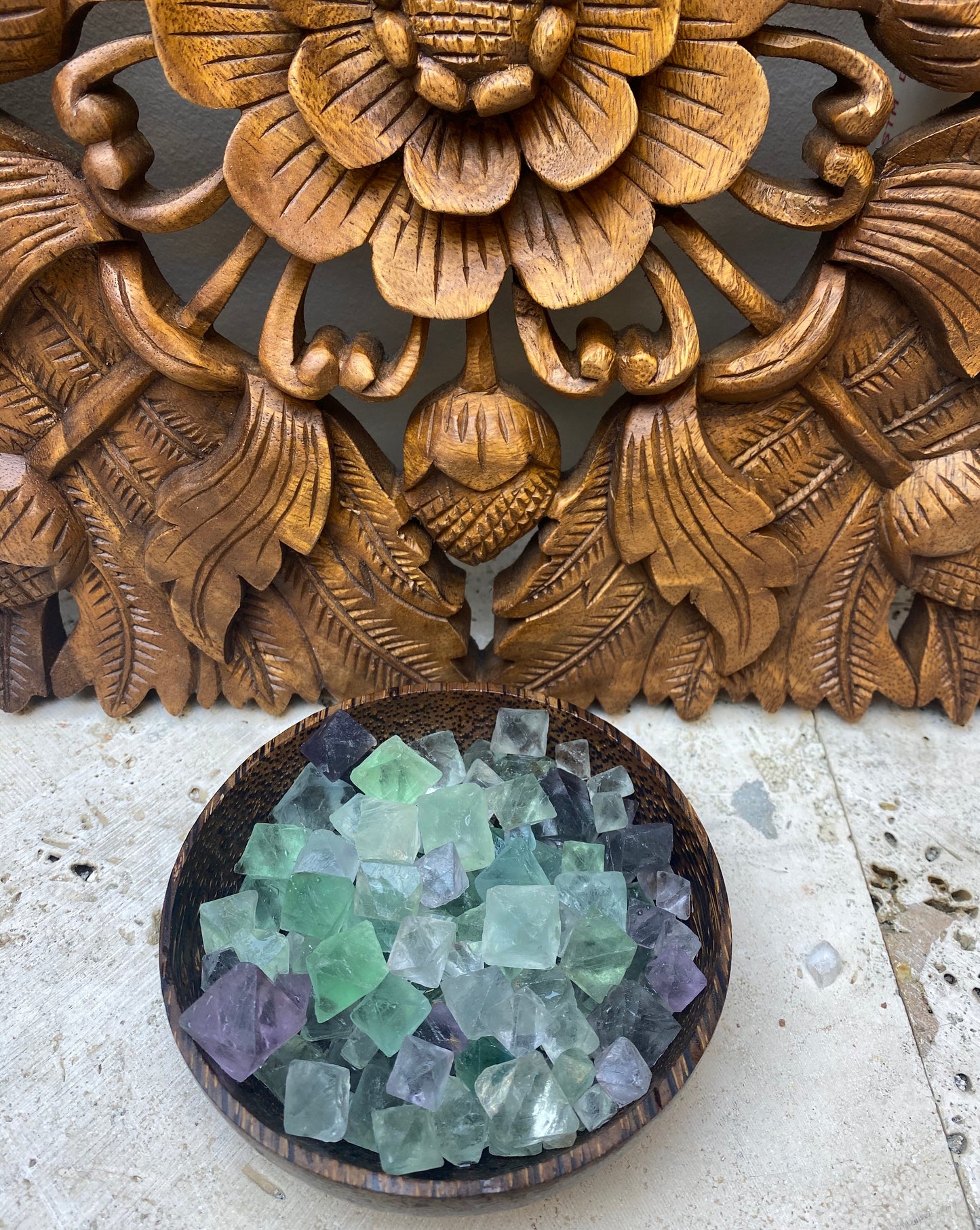 Natural Fluorite Octahedrons | 3 Sizes