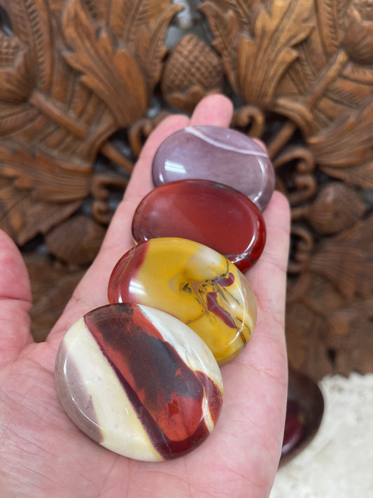 Mookite Palm Stones & Worry Stones