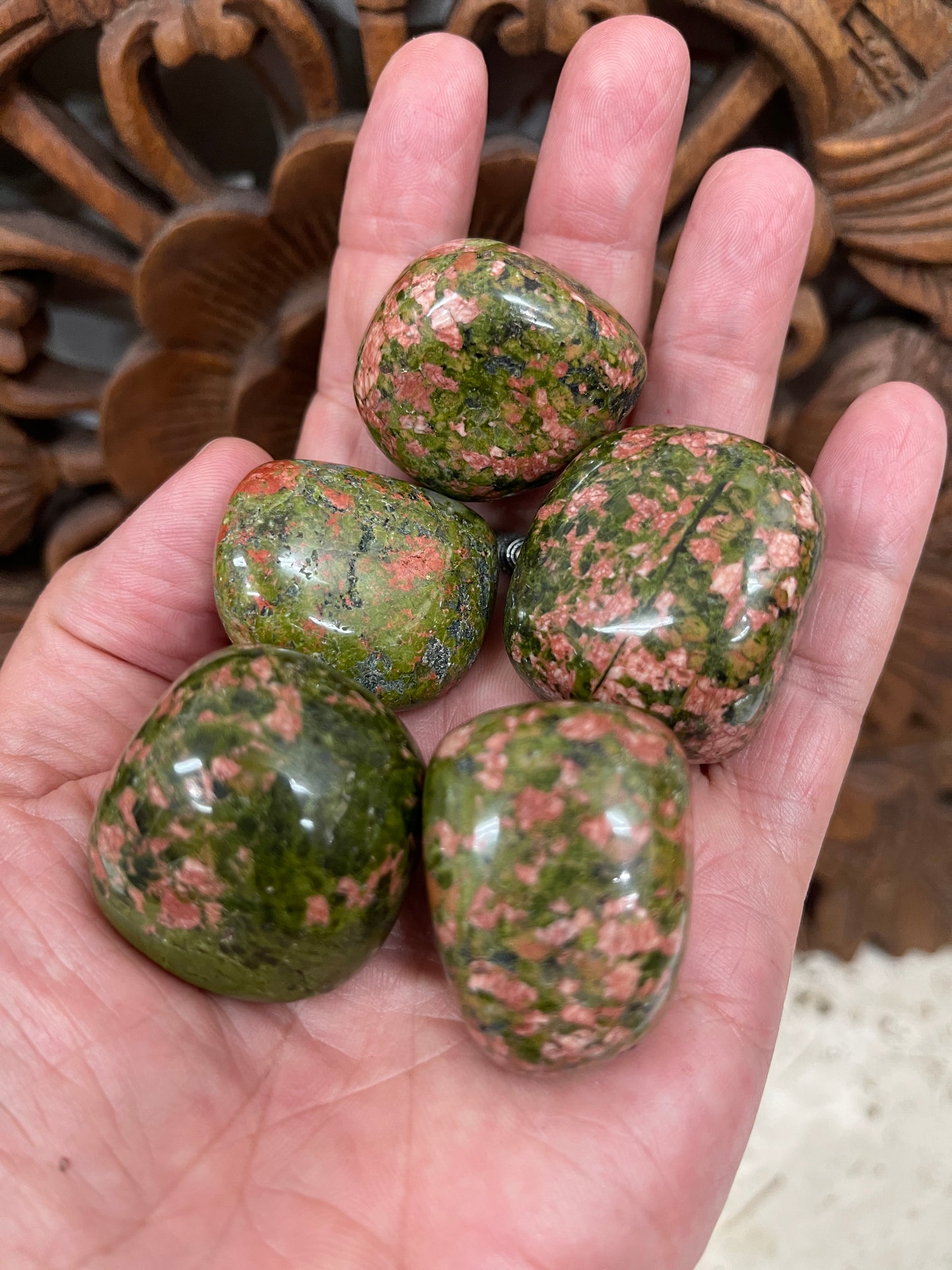Unakite Tumbles
