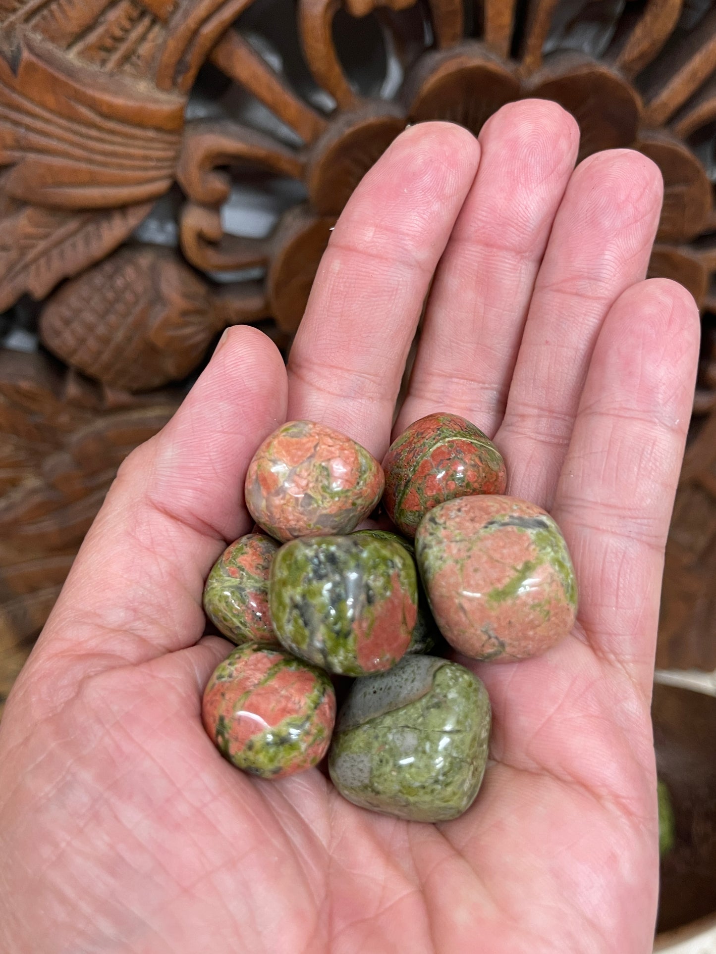 Unakite Tumbles