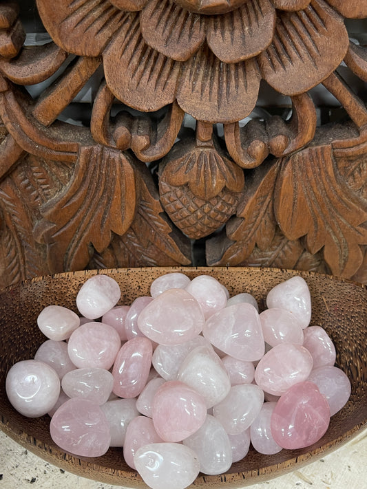 Rose Quartz Tumbles