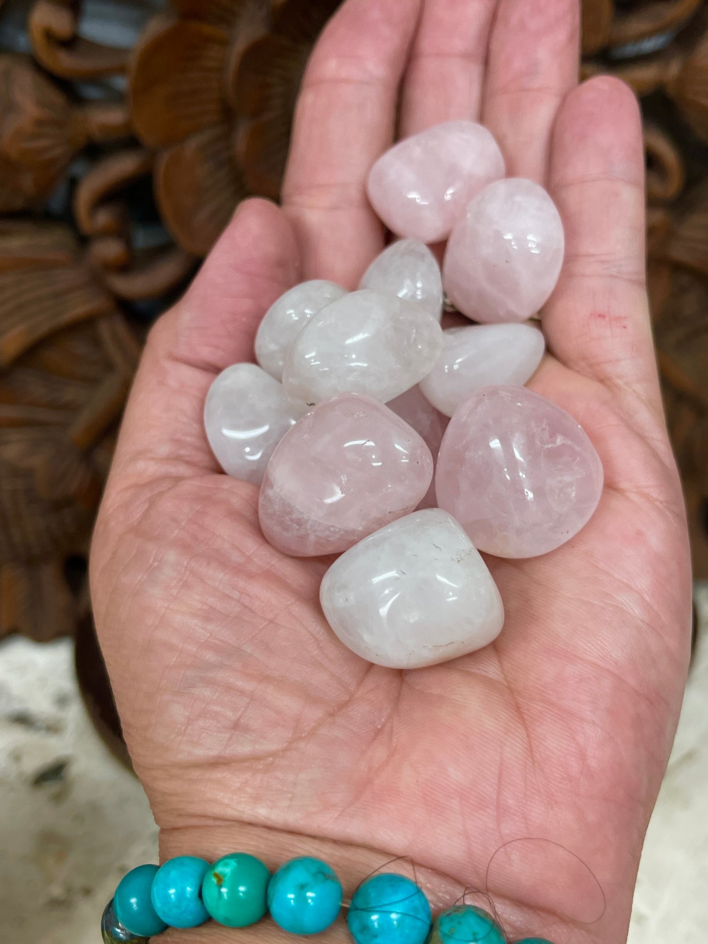 Rose Quartz Tumbles
