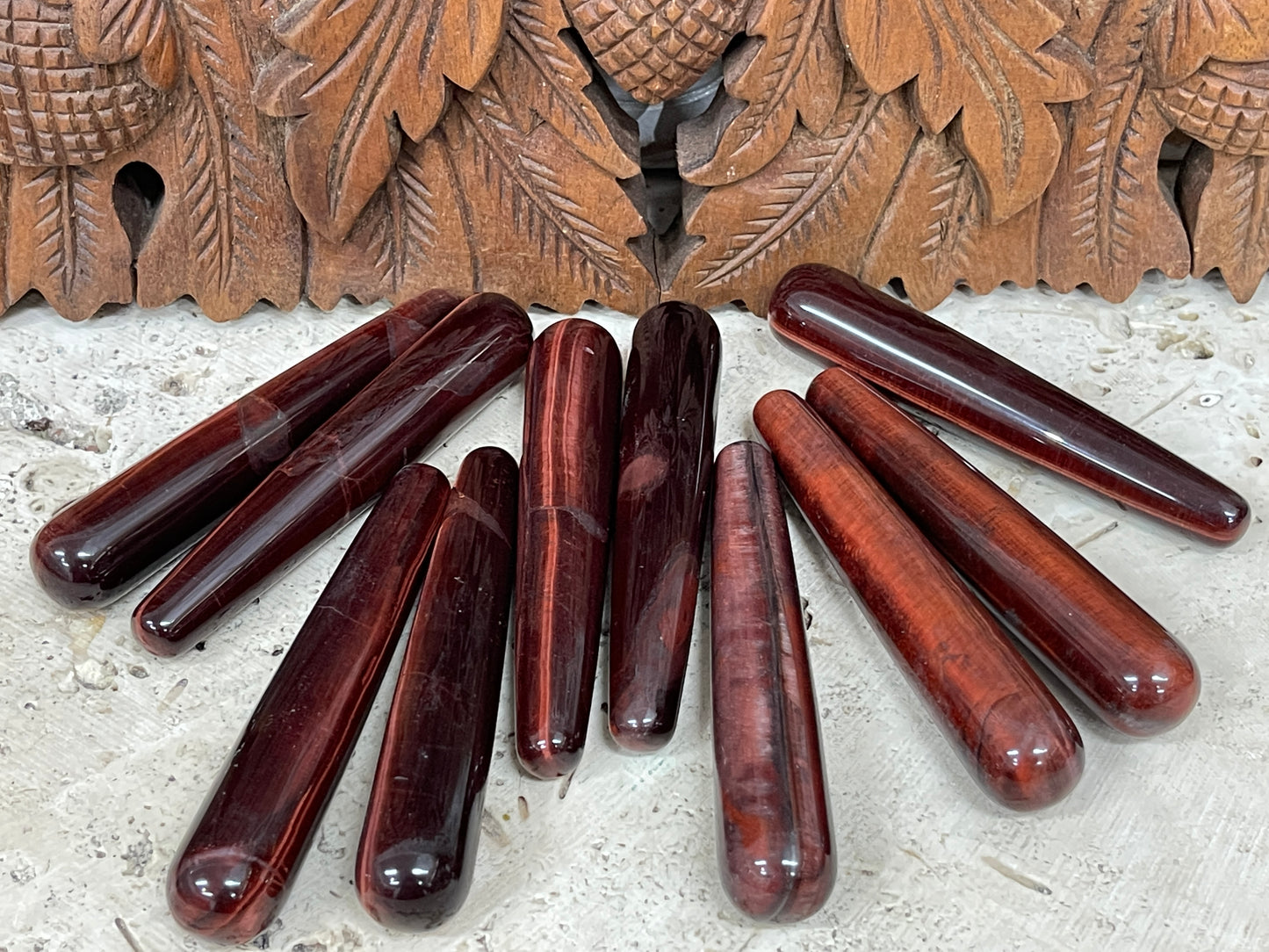 Multi Tigers Eye Wands