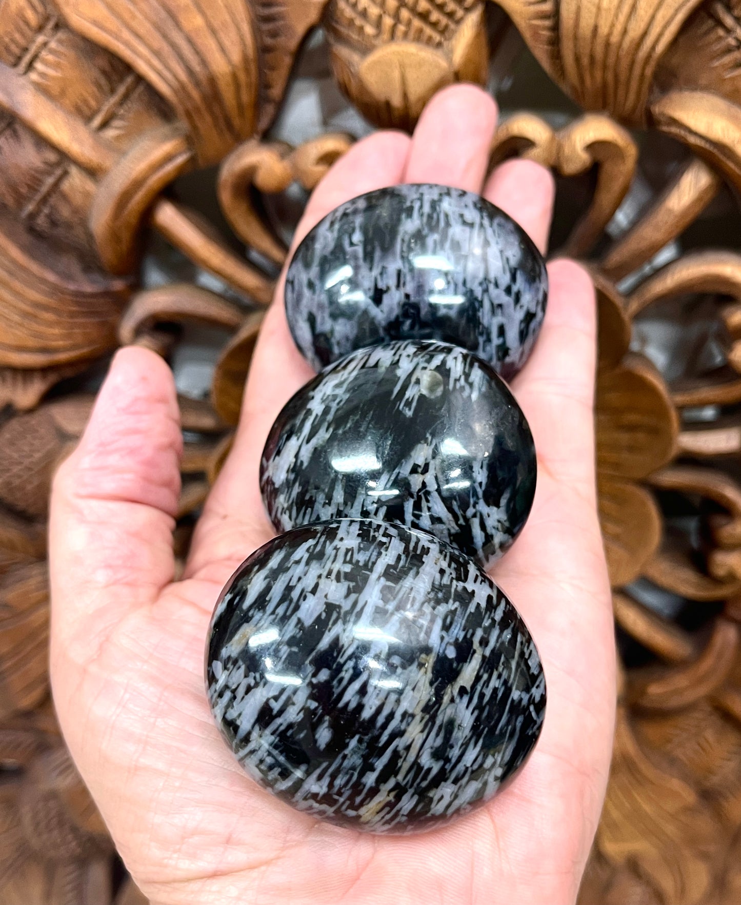 Mystic Merlinite Palm Stones
