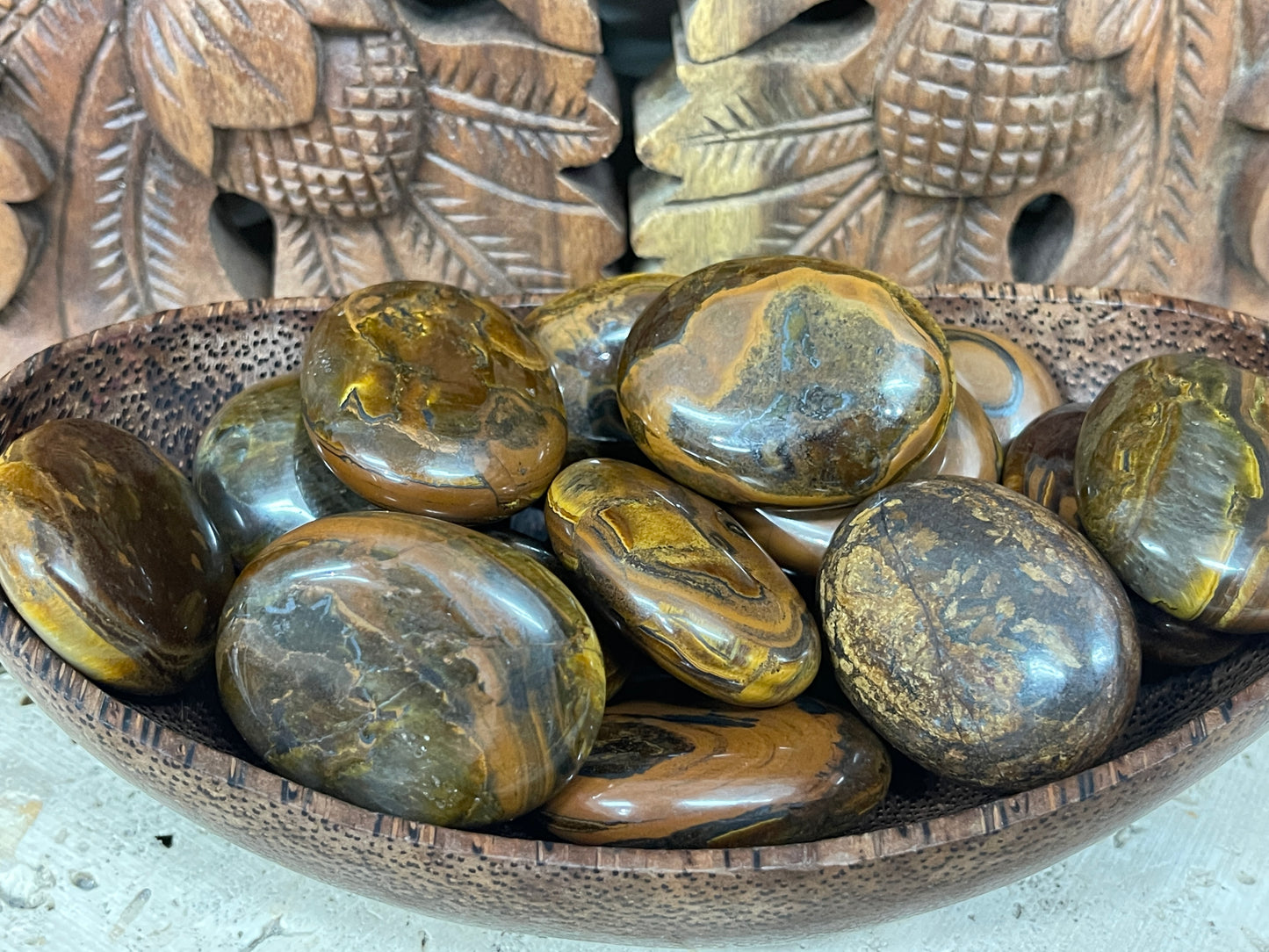 Tigers Iron Palm Stones