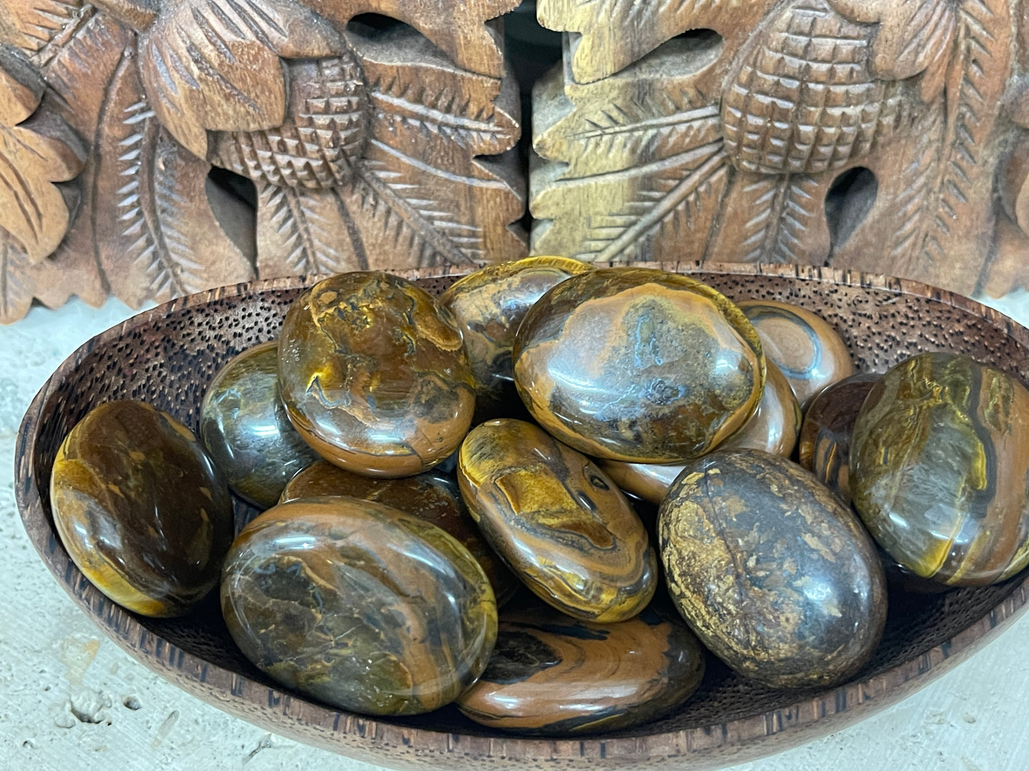 Tigers Iron Palm Stones