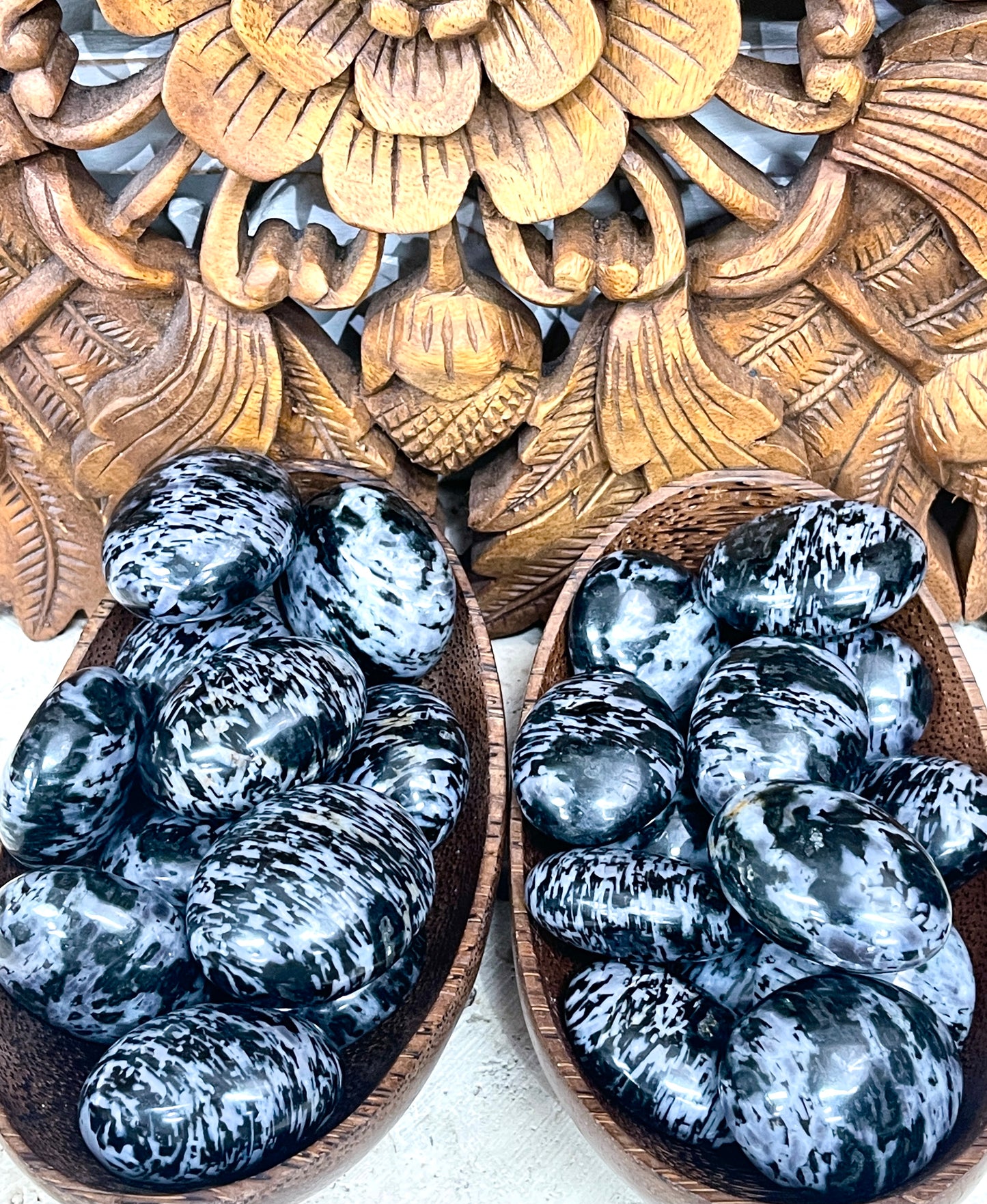 Mystic Merlinite Palm Stones
