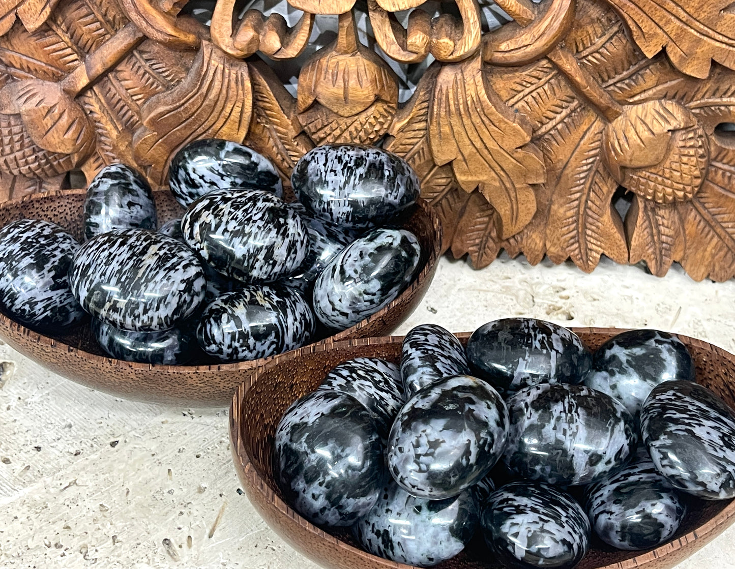 Mystic Merlinite Palm Stones
