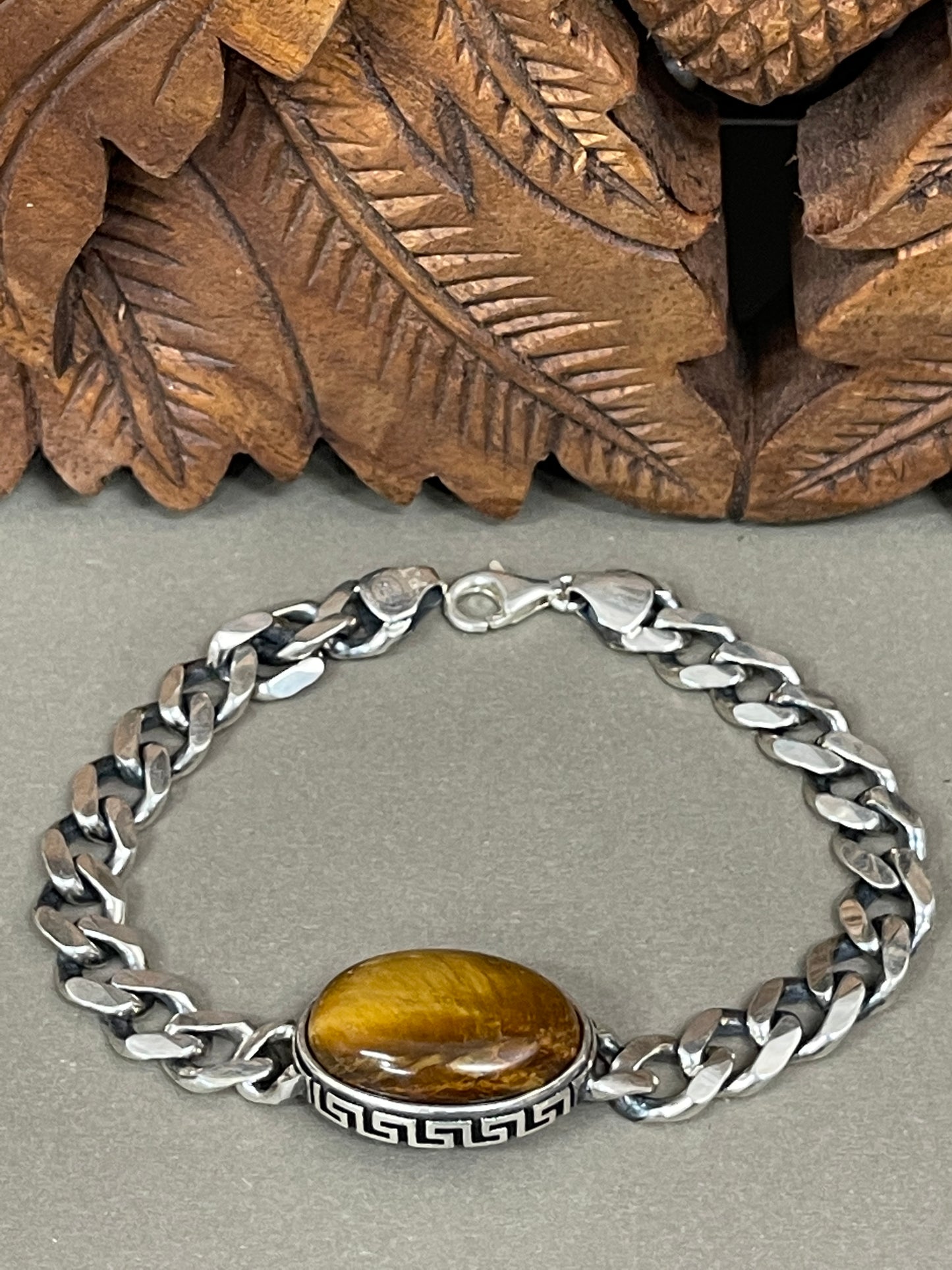 Mens Bracelets- Tigers Eye or Onyx