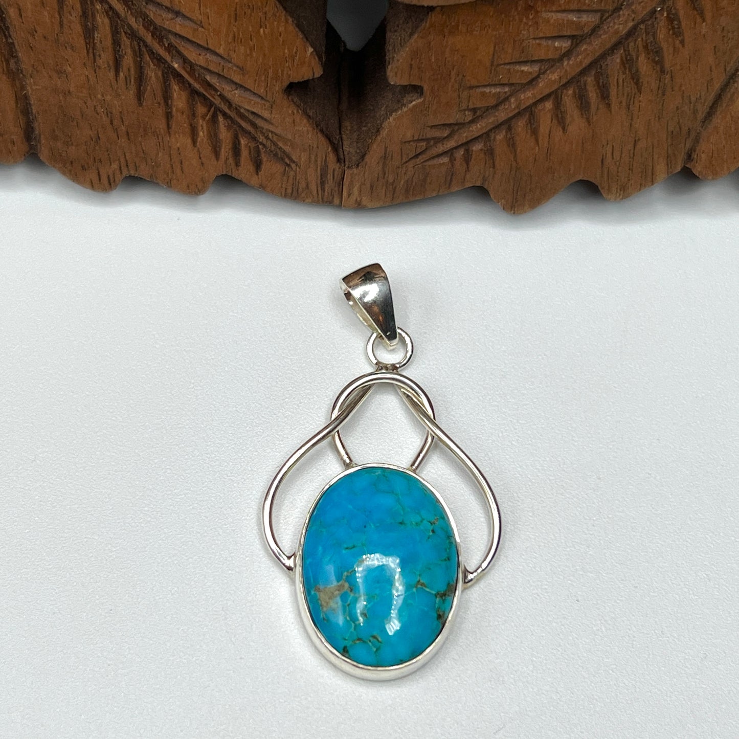 Natural Iranian Turquoise Pendants