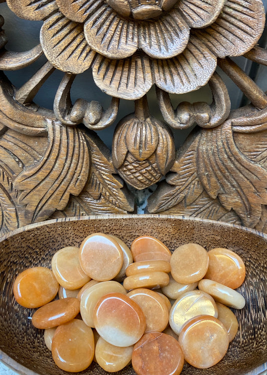Orange Aventurine Coins