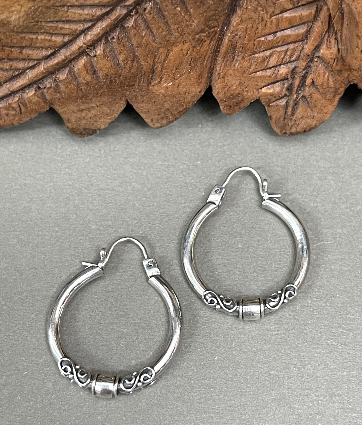 Balinese Hoop Earrings
