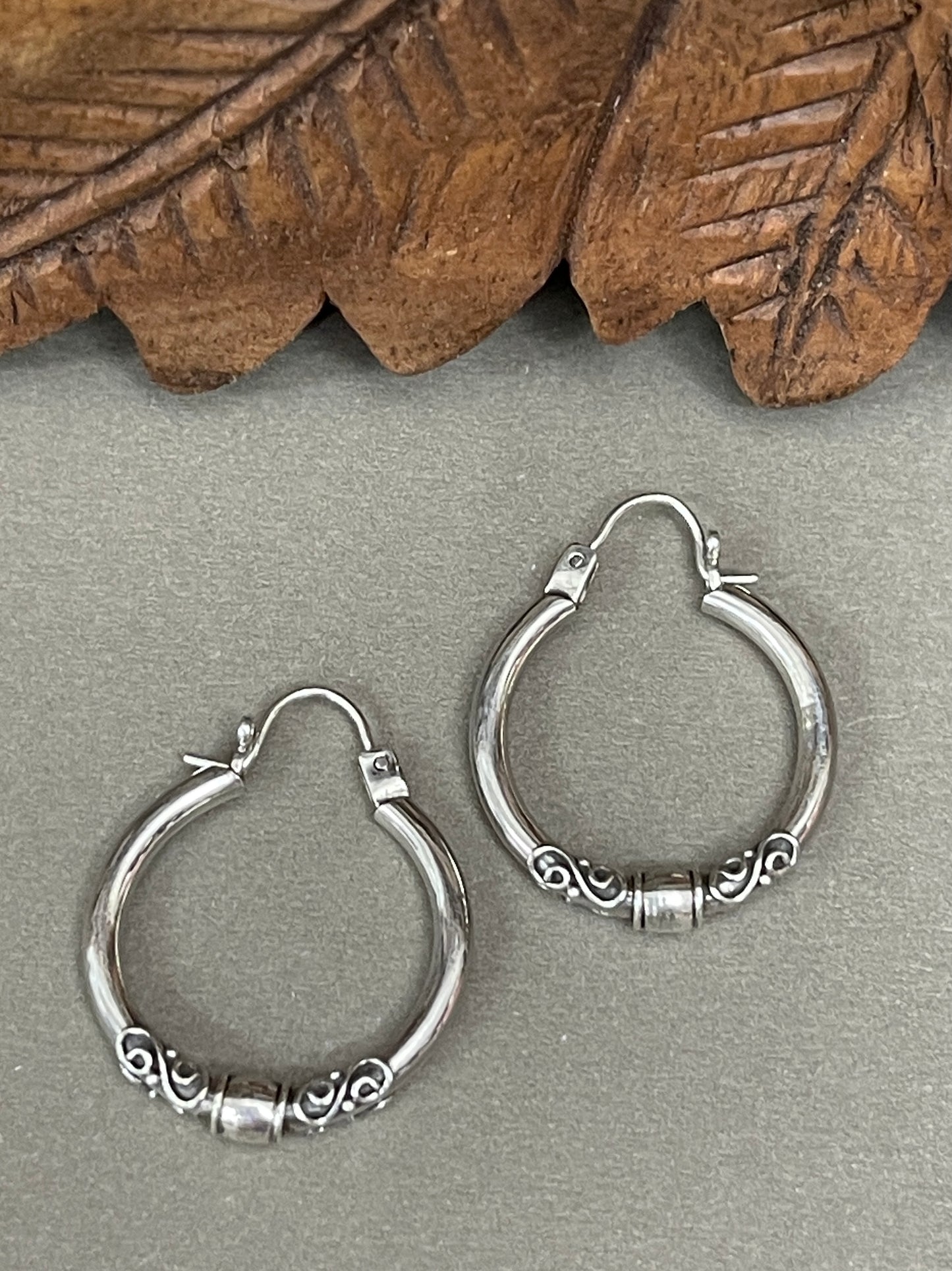 Balinese Hoop Earrings
