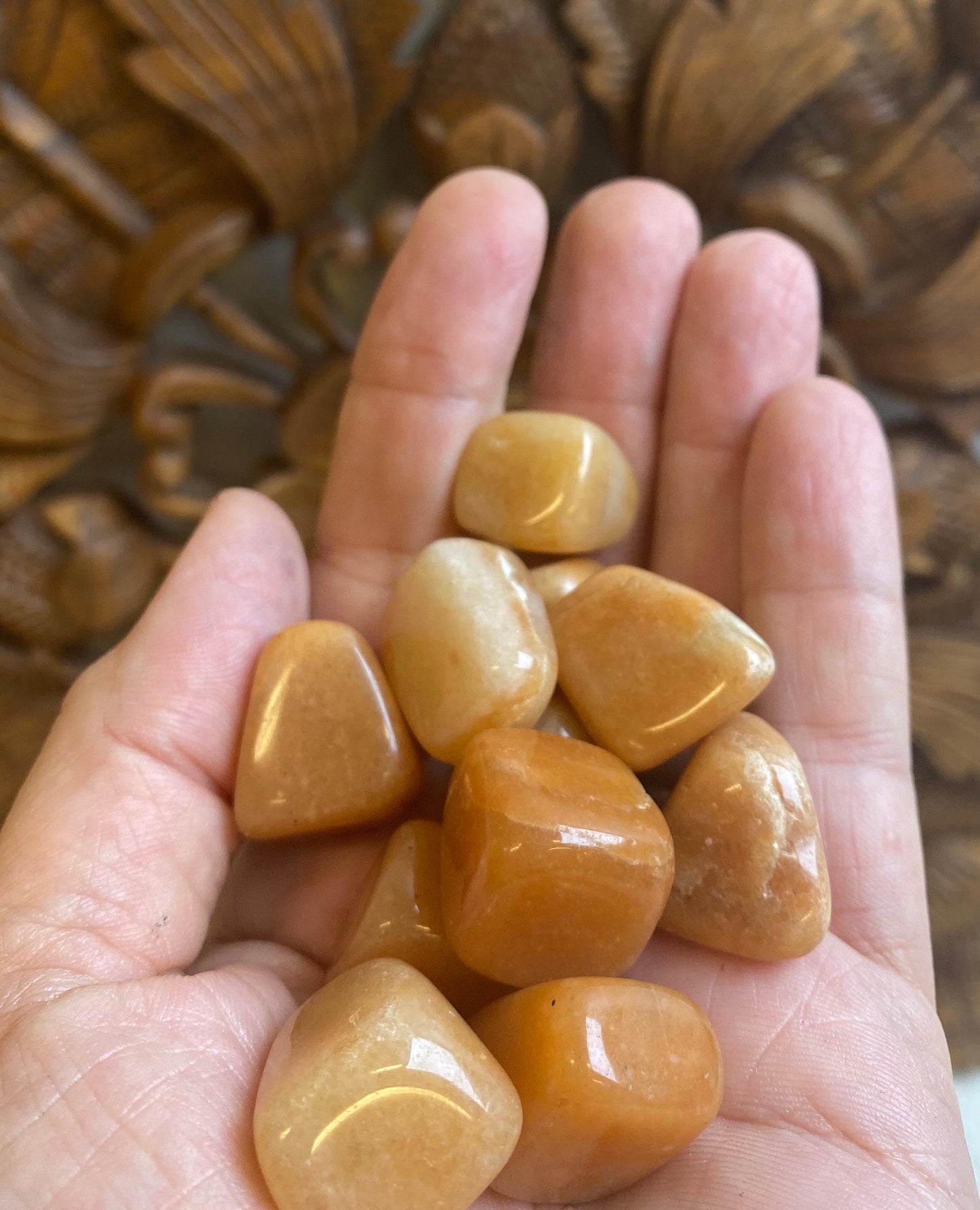 Orange Aventurine Tumbles