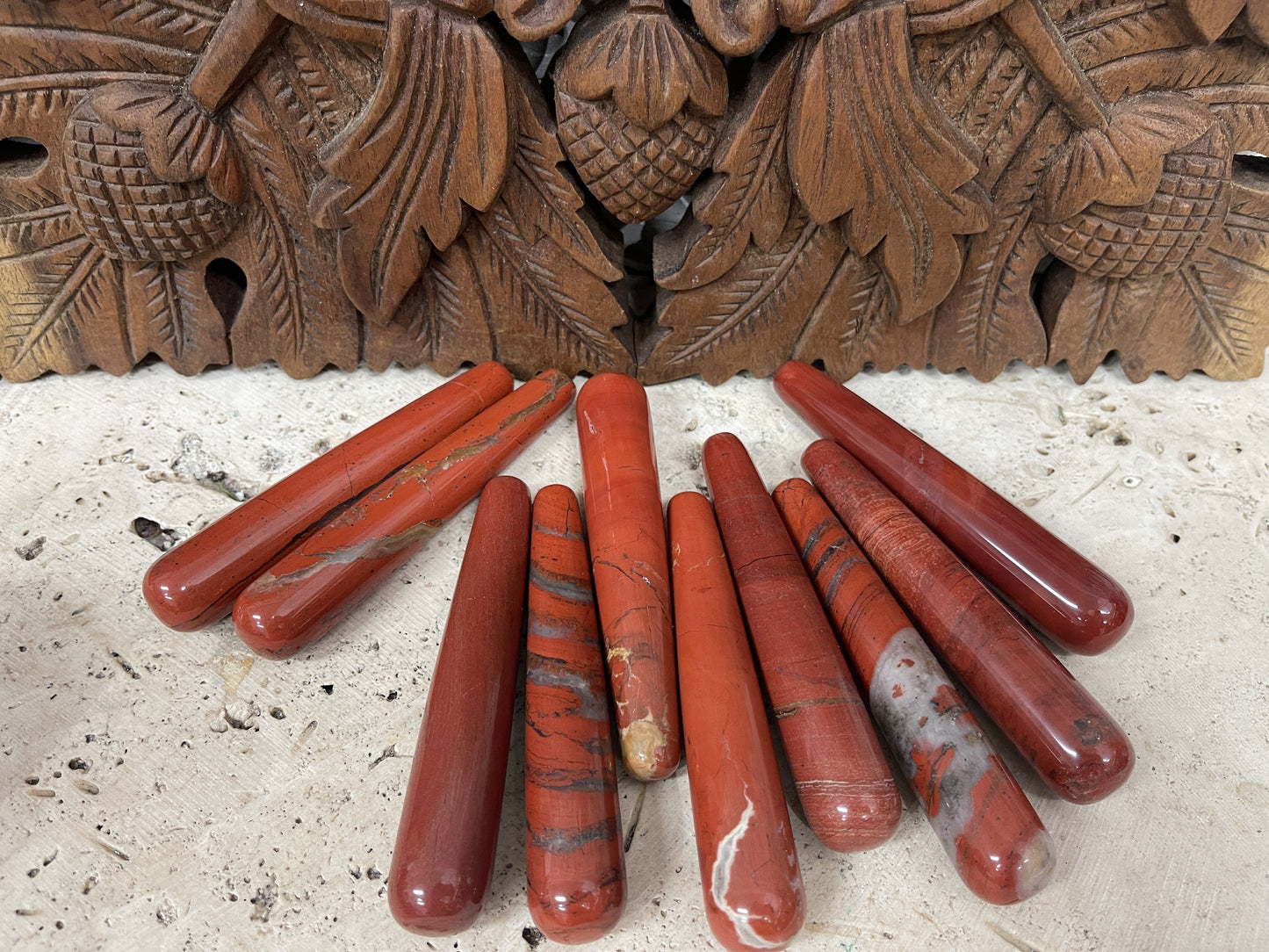 Red Jasper Wands