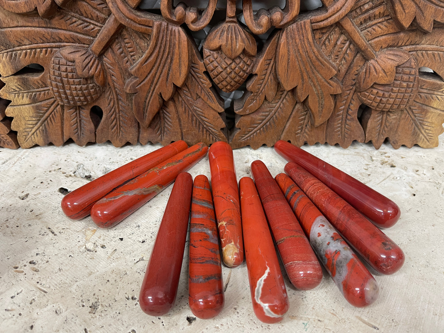 Red Jasper Wands