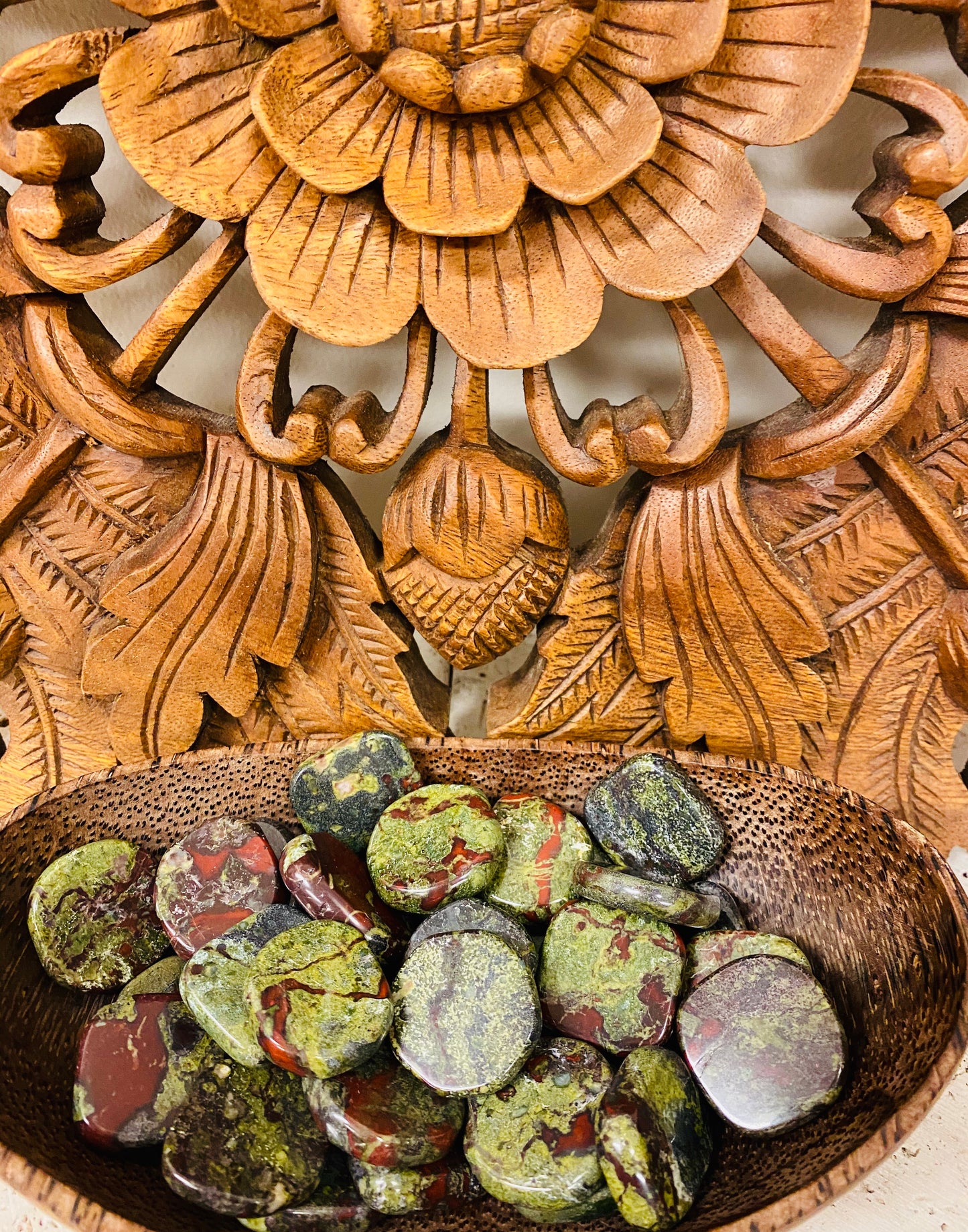 Dragons Blood Jasper Coins