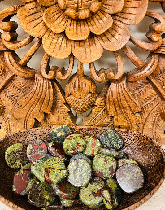 Dragons Blood Jasper Coins
