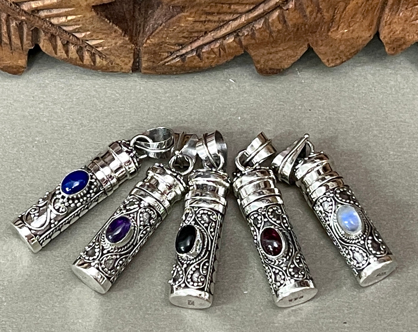 Balinese Ash Holder Prayer Box Pendant