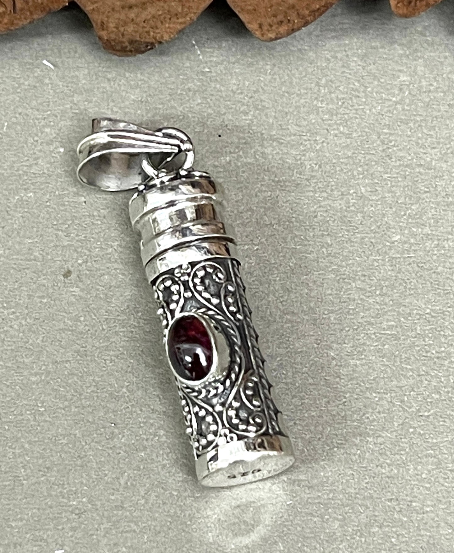 Balinese Ash Holder Prayer Box Pendant