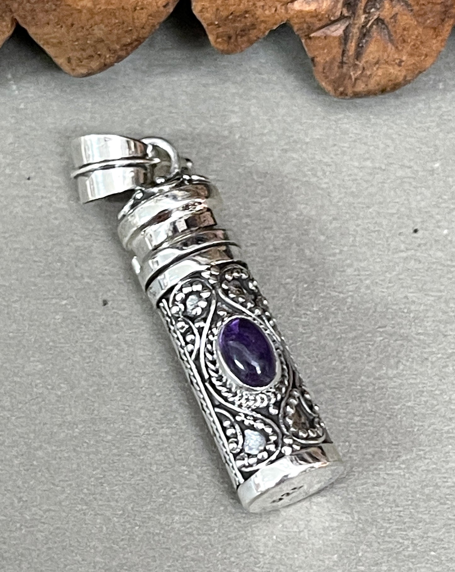 Balinese Ash Holder Prayer Box Pendant