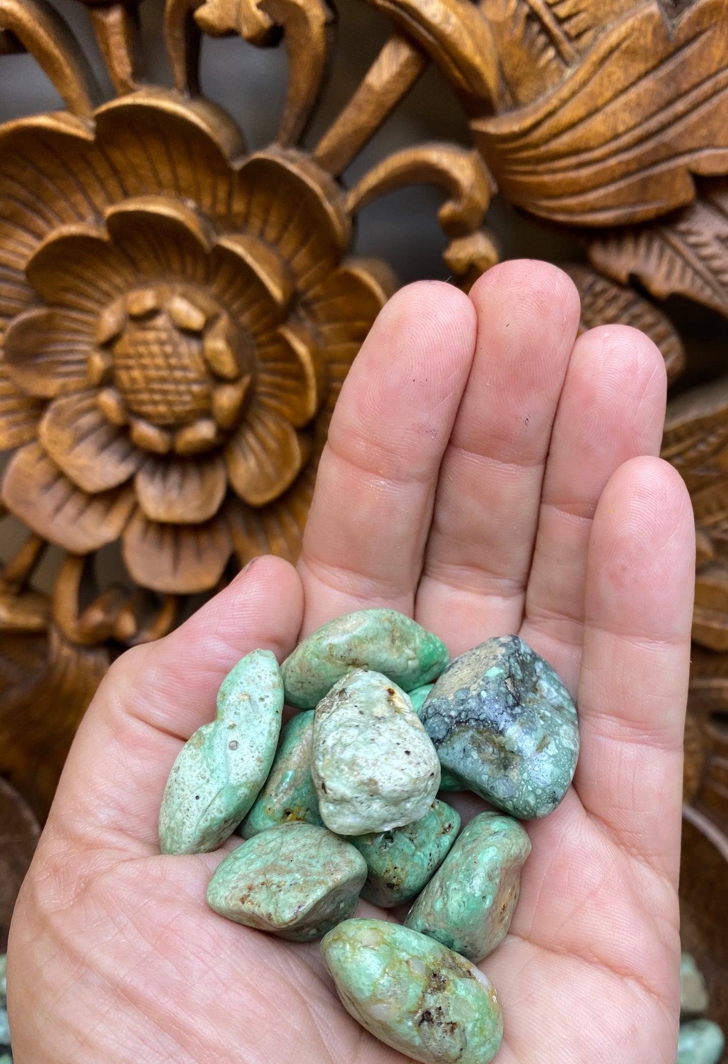 Variscite Tumbles