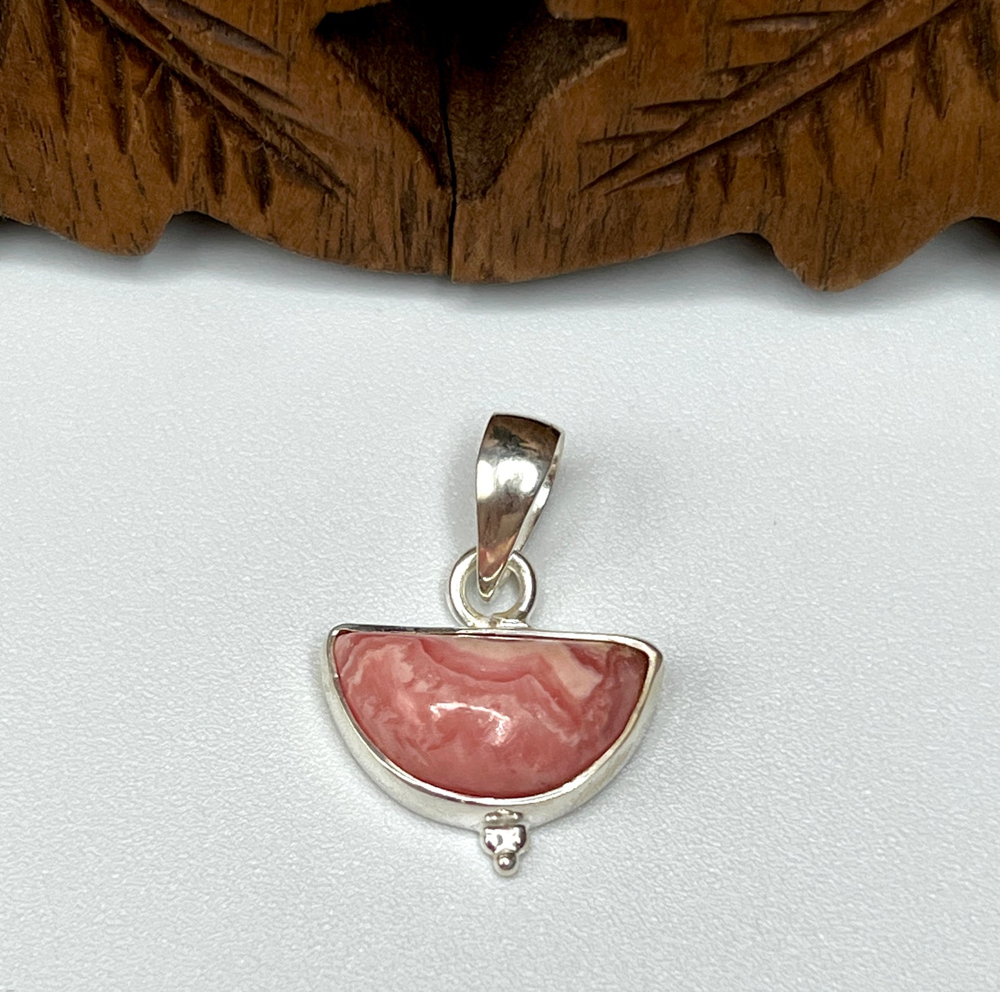 Rhodocrosite Pendants