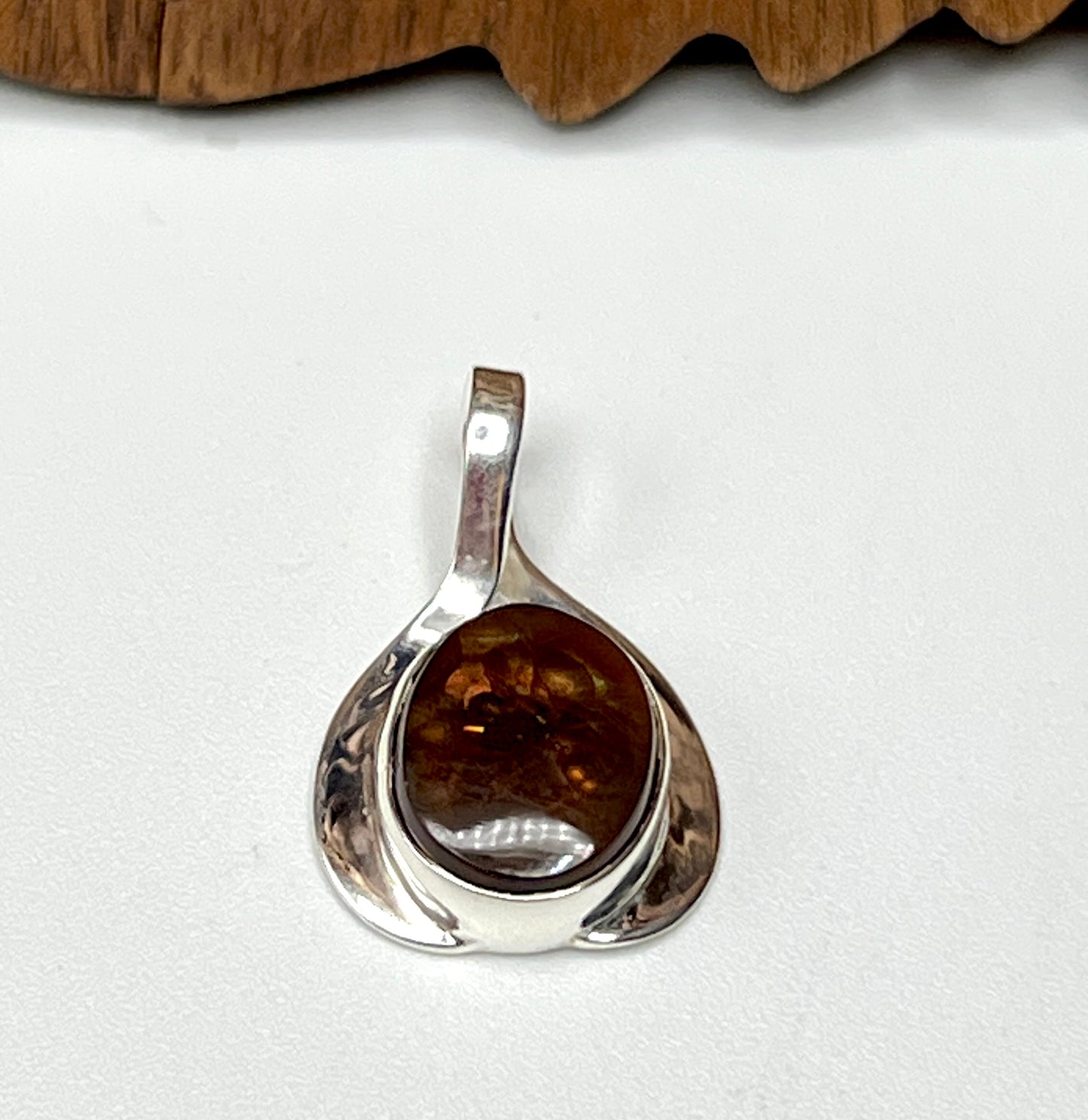 Mexican Fire Agate Pendants