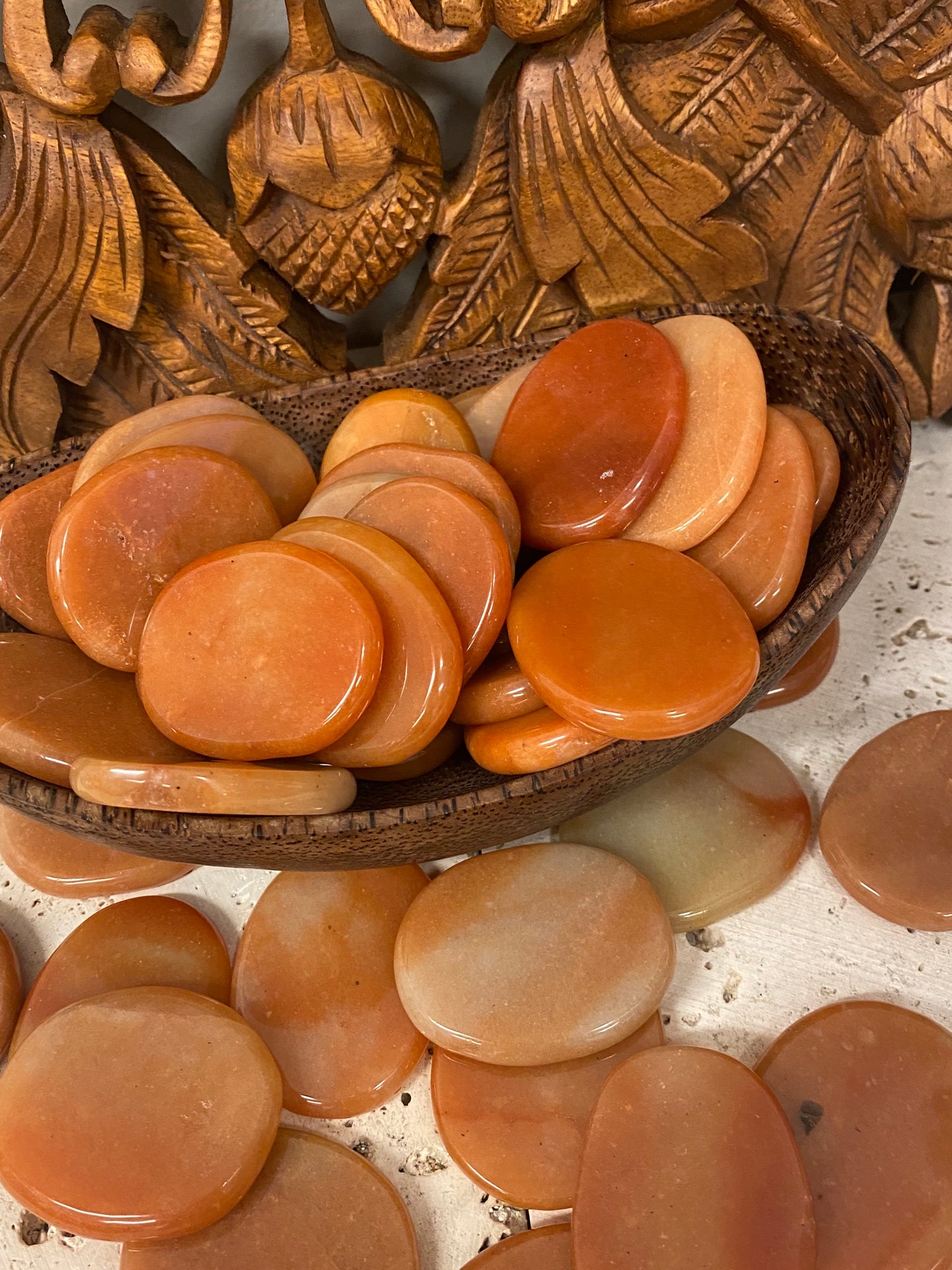 Red Aventurine Large Coins