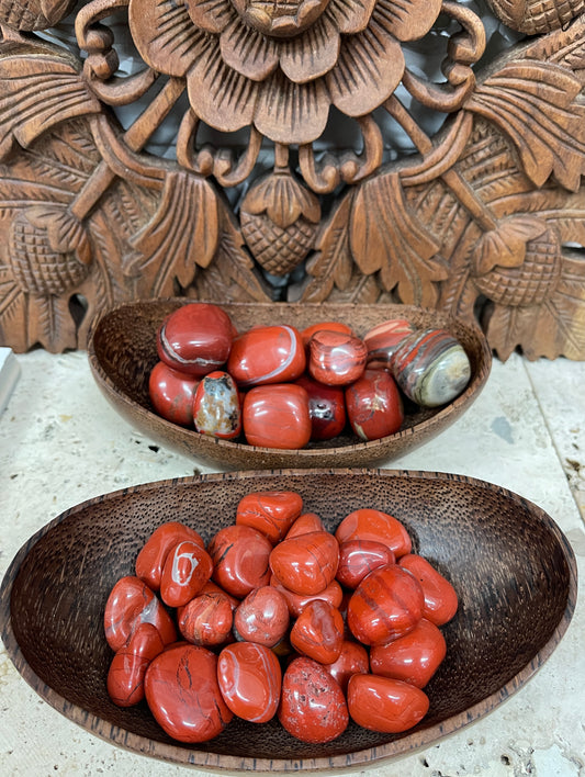 Red Jasper Tumbles