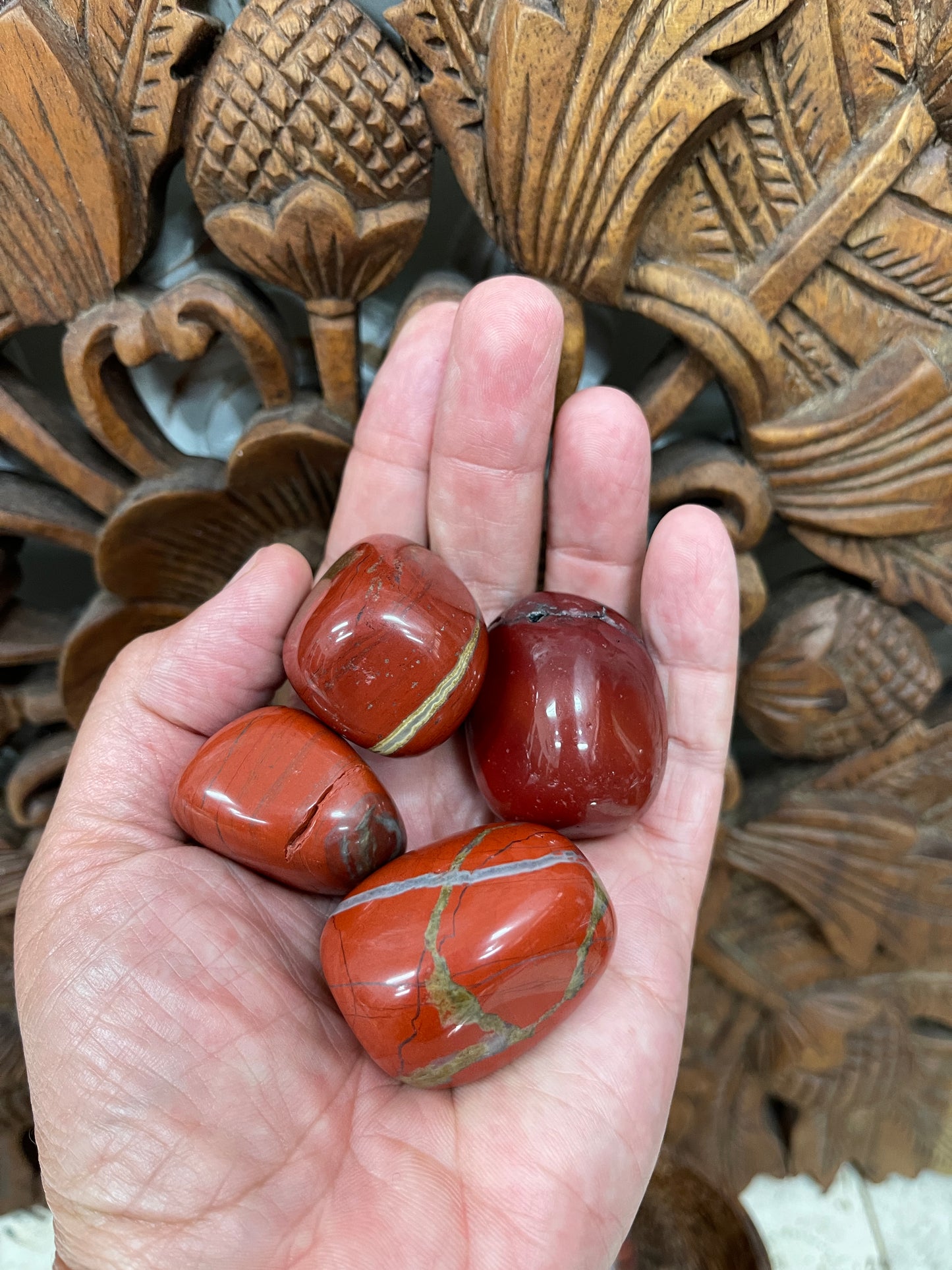 Red Jasper Tumbles