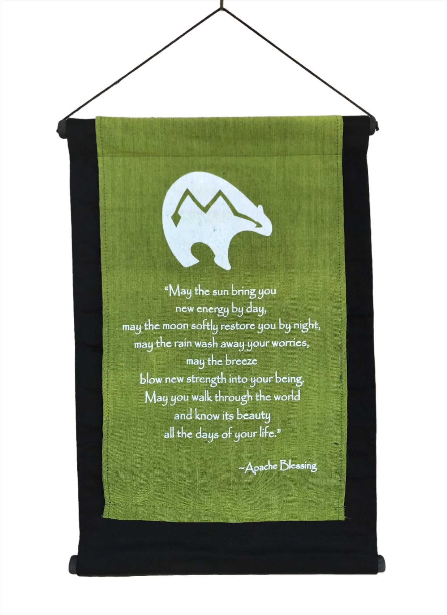 Hand Woven Ikat Apache Blessing Manifestation Banners