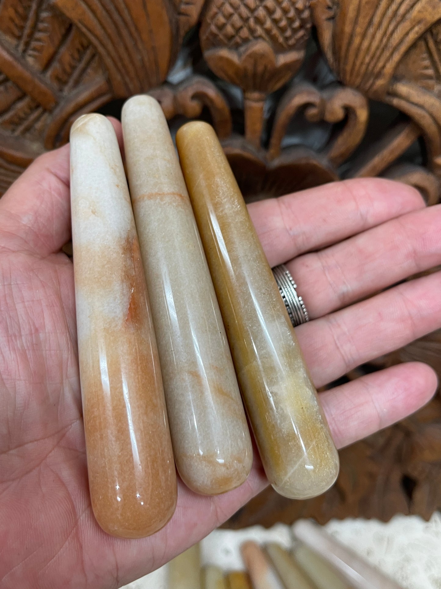 Golden Moonstone Wands