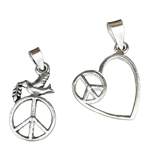 Peace Sign Pendants
