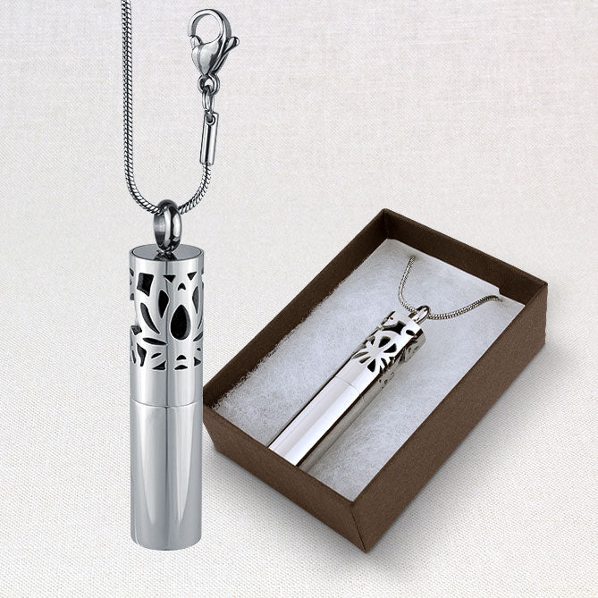 Sun's Eye Aromatherapy Oil Locket Necklace