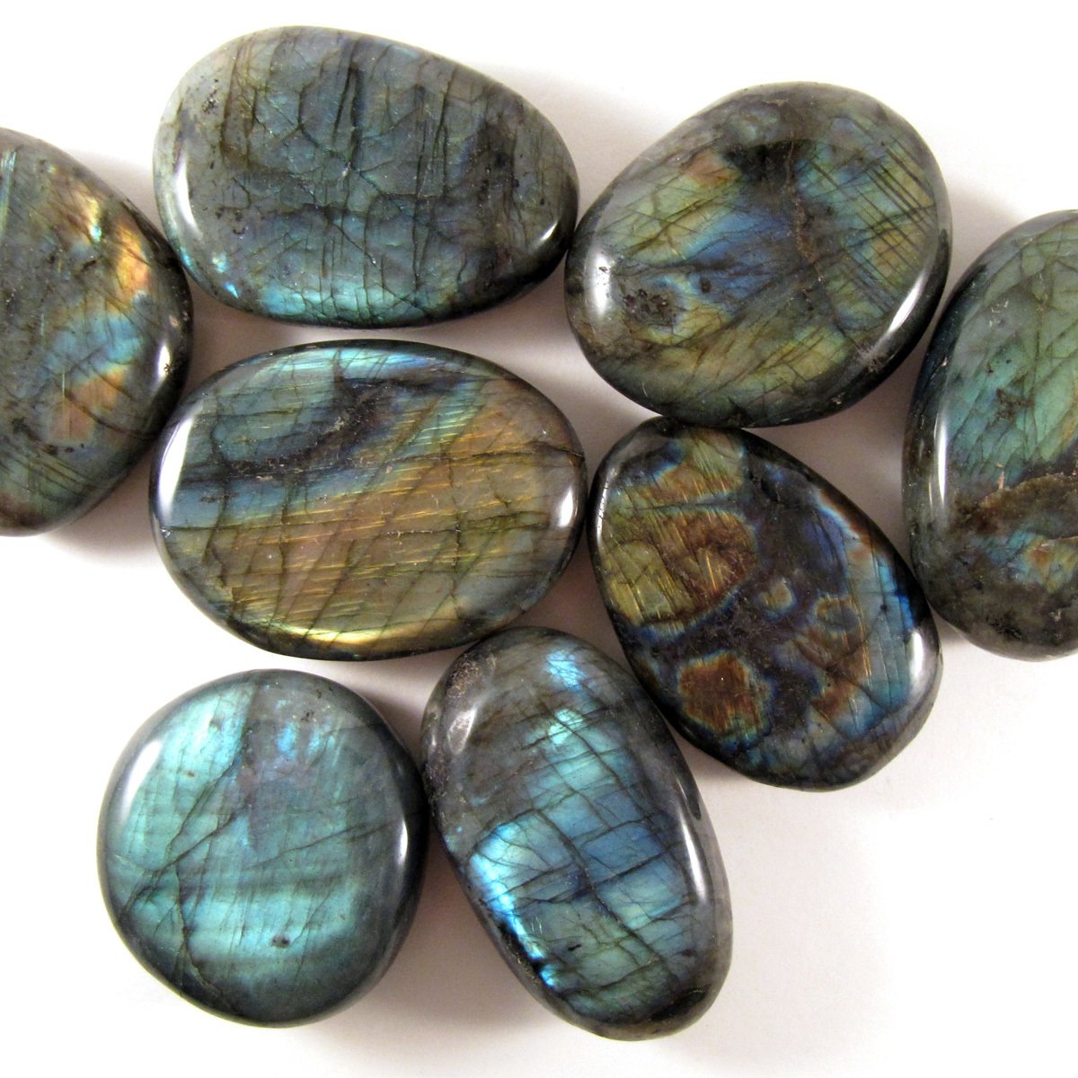 Labradorite Palm Stones