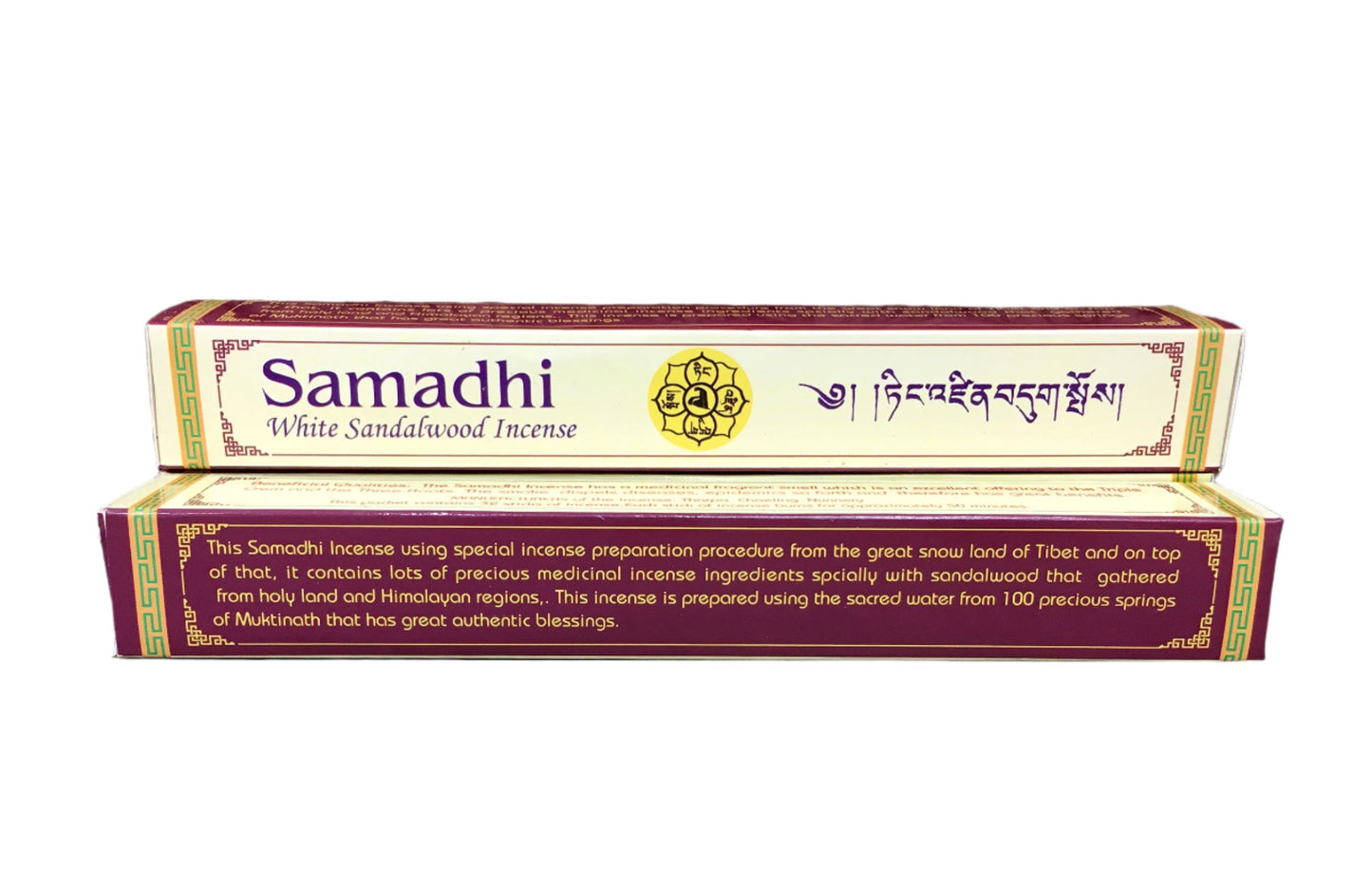 Samadhi White Sandalwood Incense Sticks