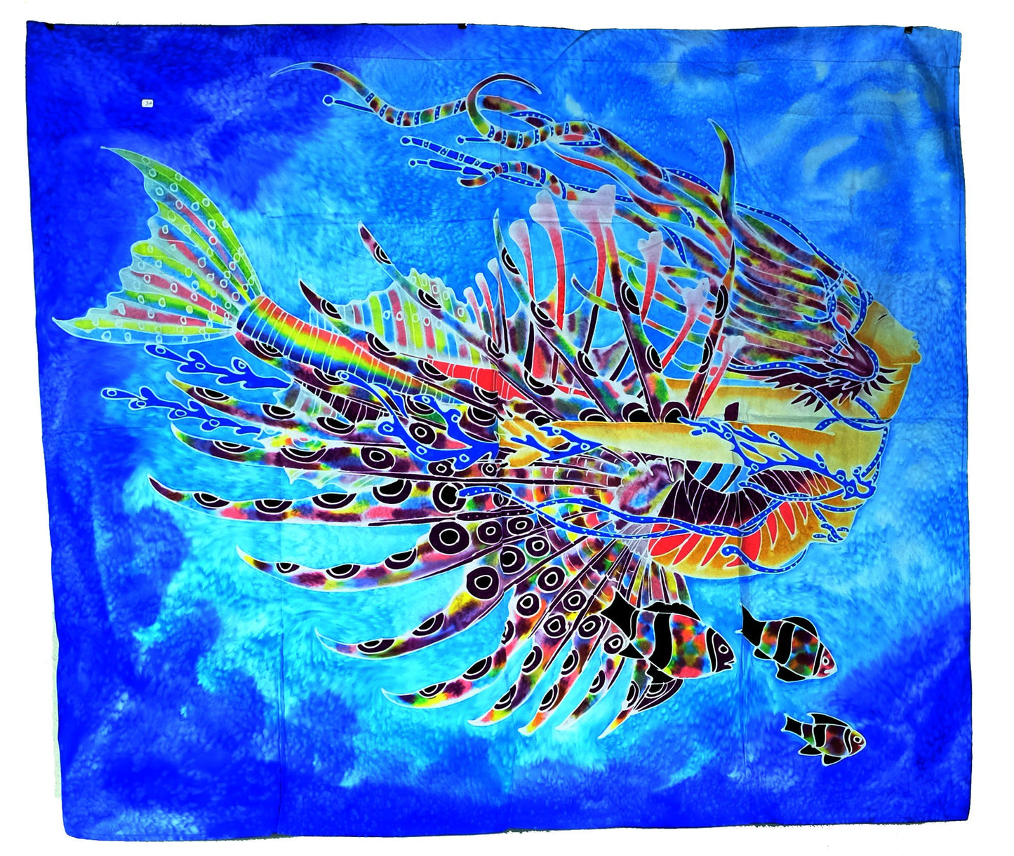 Lion fish Mermaid Hand Batiked Wall Hangings