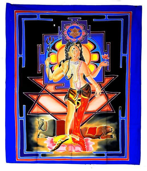 Shiva Shakti Hand Batiked Wall Hangings