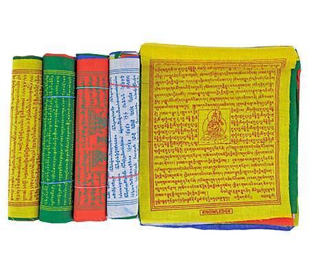Cotton Tibetan Prayer flags- Color printing