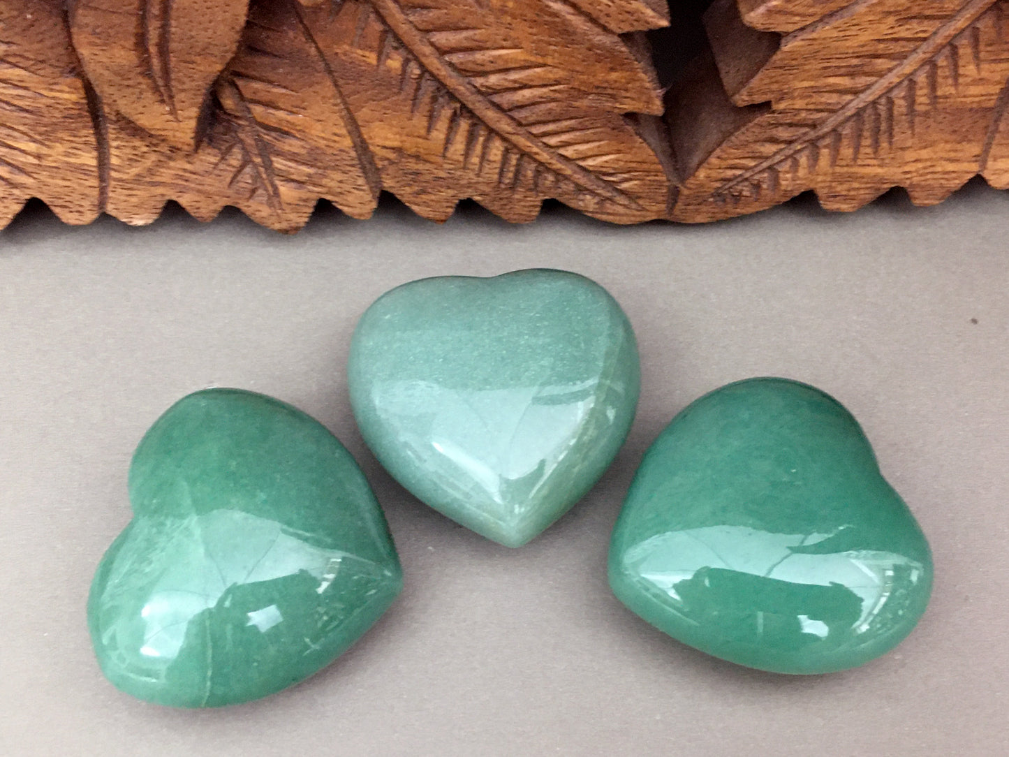Green Aventurine Heart