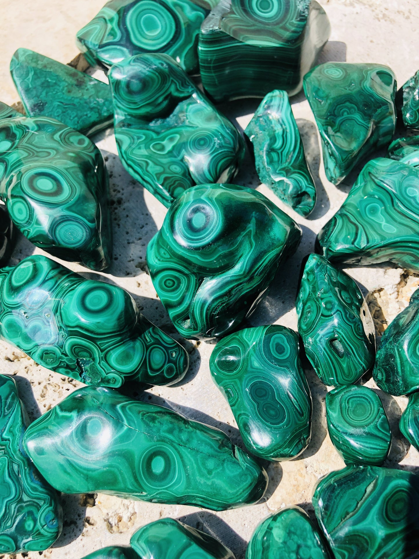 Malachite Freeforms
