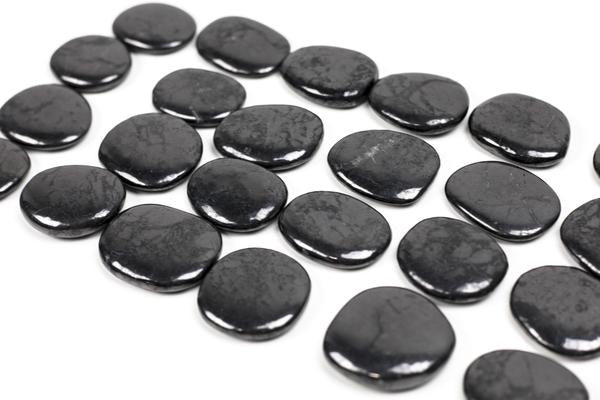 Shungite Flat Palm Stones