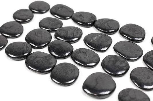 Shungite Flat Palm Stones