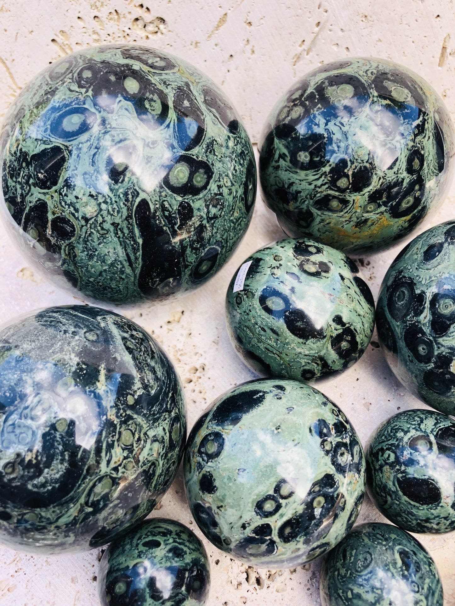 Kambaba Jasper Spheres